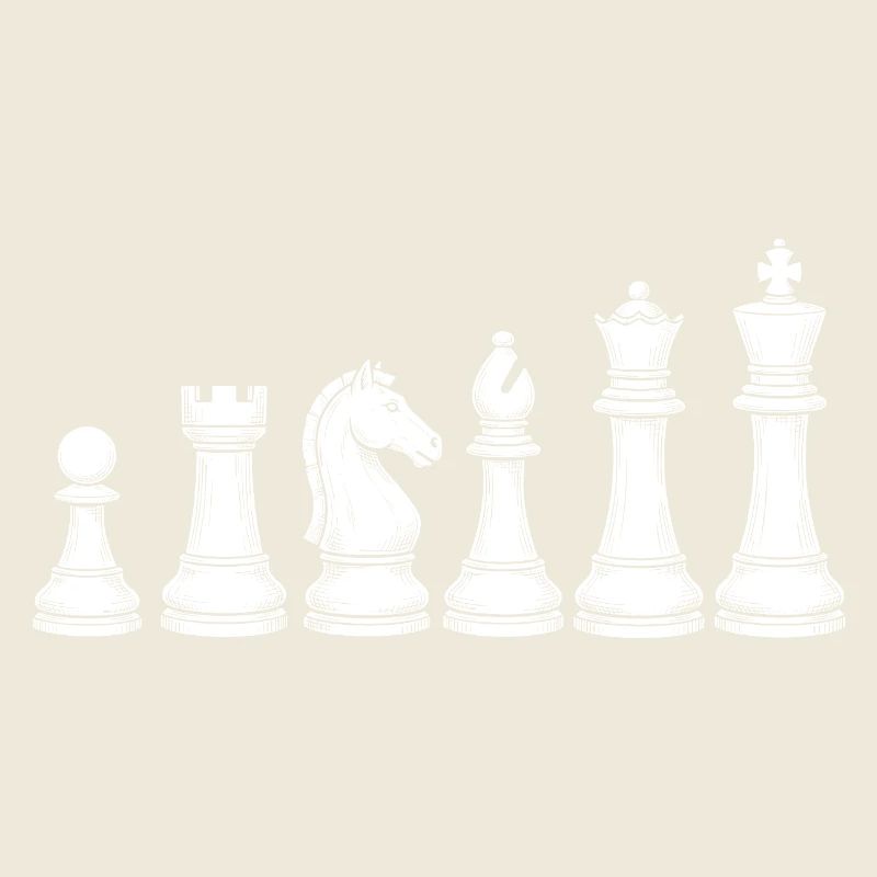 Ornamentaler Schach Springer – Design