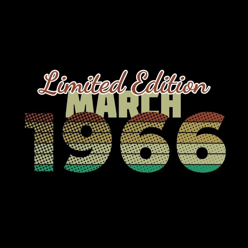 60e anniversaire Édition Limitée (SCR) 03/1966