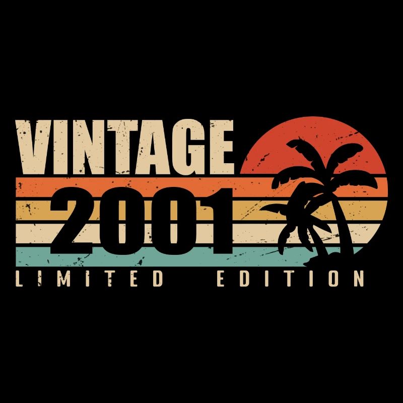 2001 Année d’anniversaire millésime original 2001