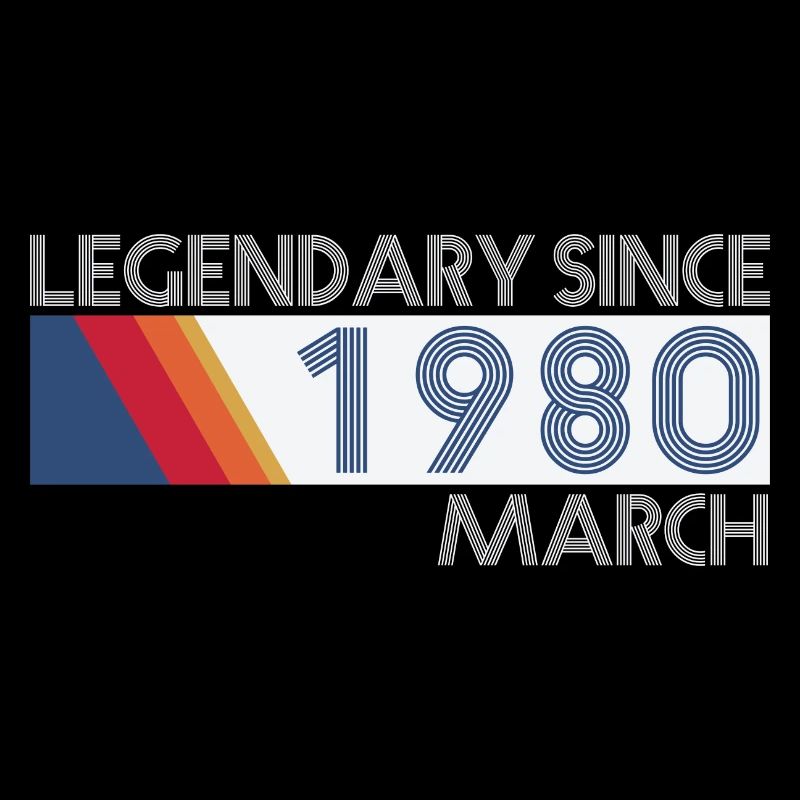 Retro SiFi Legendary since March 1980 - Geburtstag
