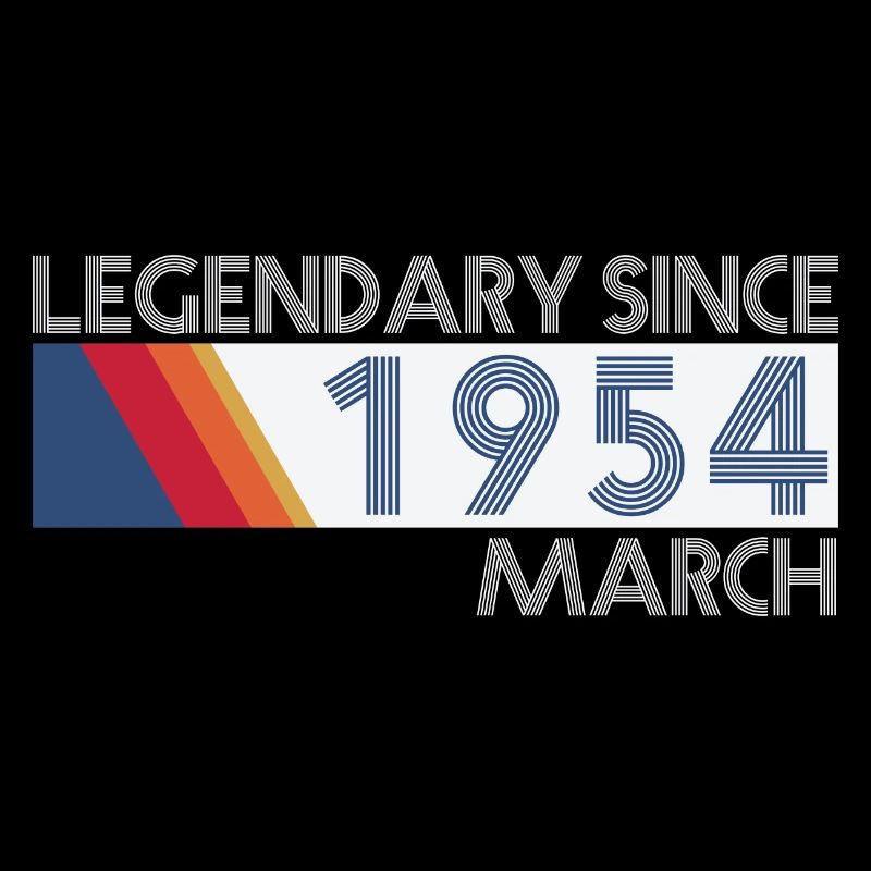 Retro SiFi Legendary since March 1954 - Geburtstag
