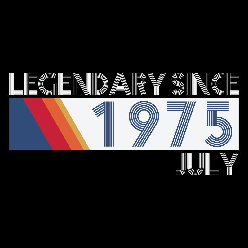 Retro SiFi Legendary since July 1975 - Birthday