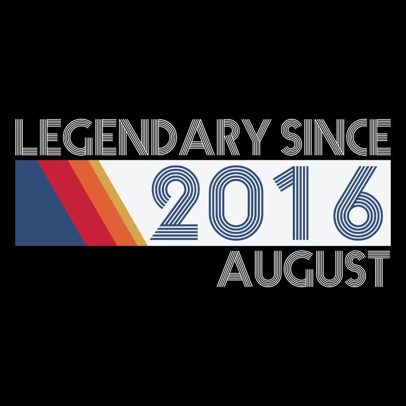Retro SiFi Legendary since August 2016 - Geburtsta