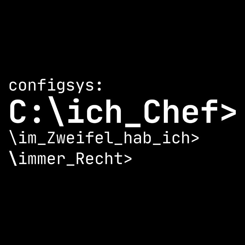 ich Chef