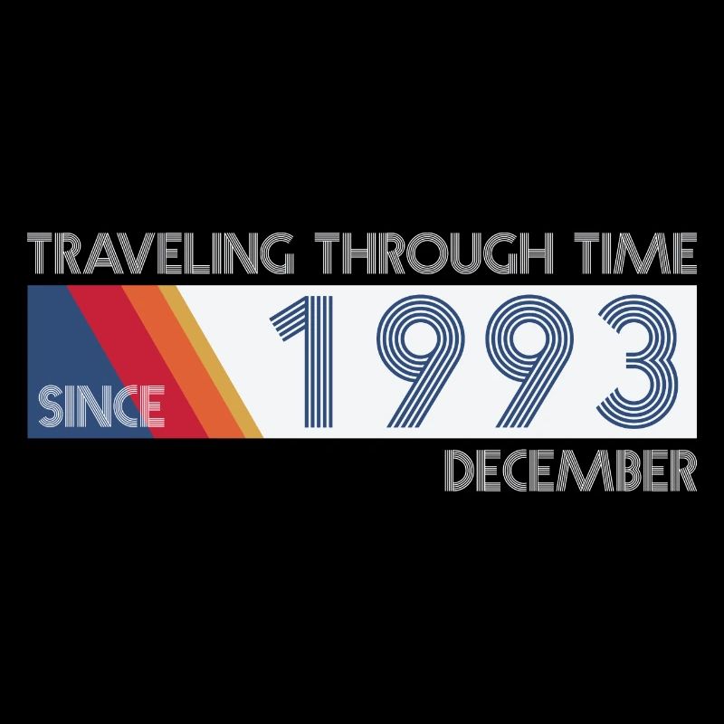 Funny Zeitreise Geburtstags Design December 1993