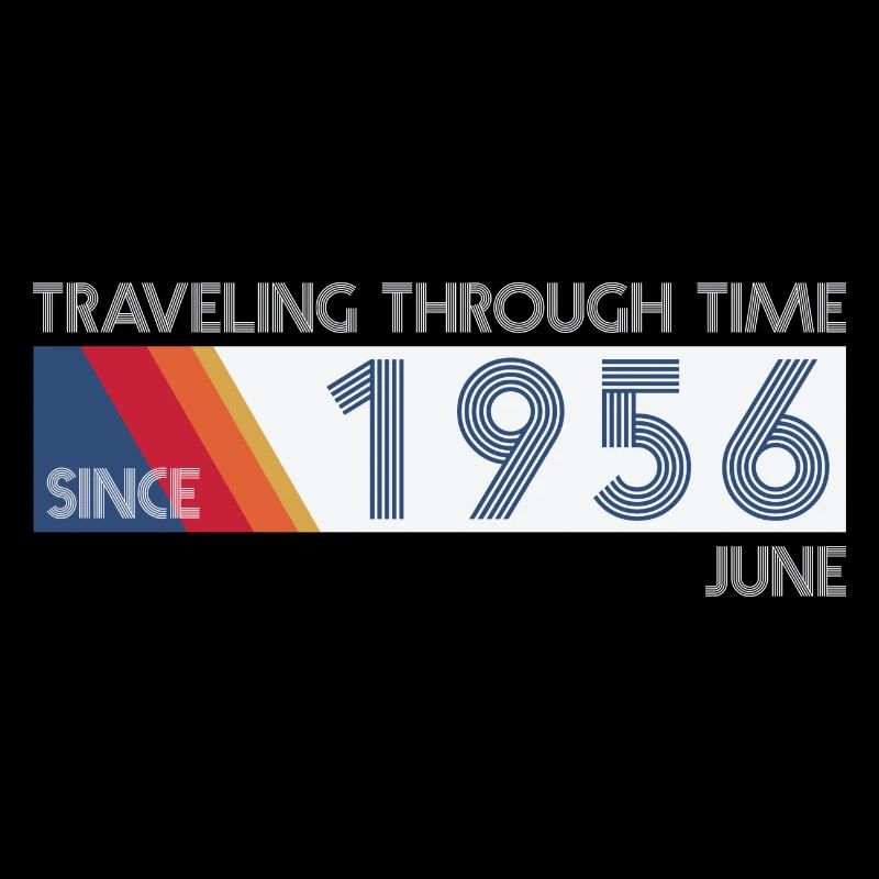 Funny Zeitreise Geburtstags Design Juni 1956