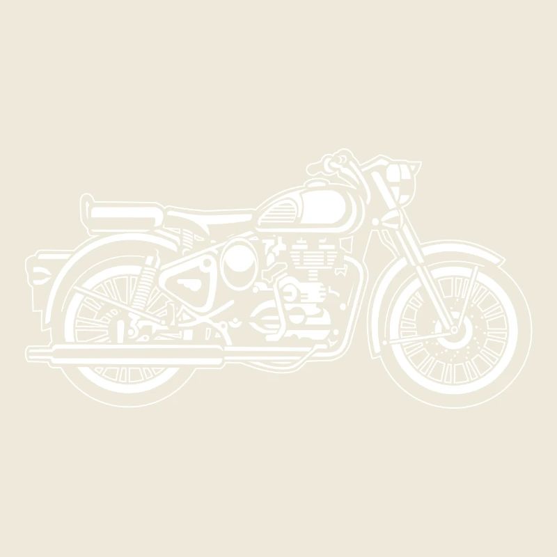 Motorrad / Motorcycle 02_weiß