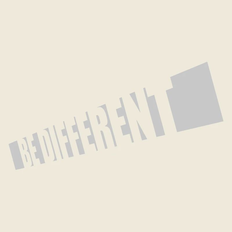 Soyez différent Logo Design
