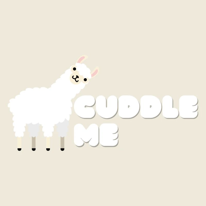 Süßes Lama | Cuddle Me Design | Süßes Geschenk