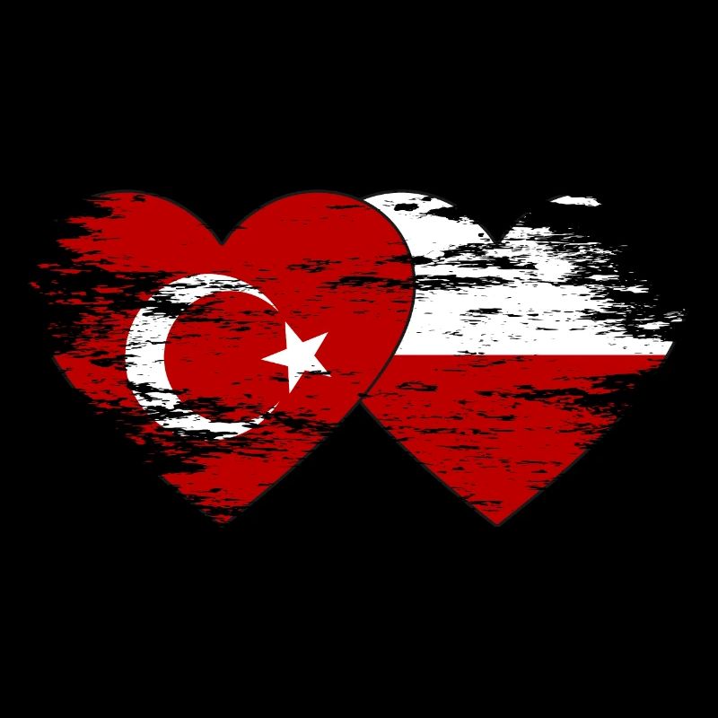 Turquie Pologne Drapeau