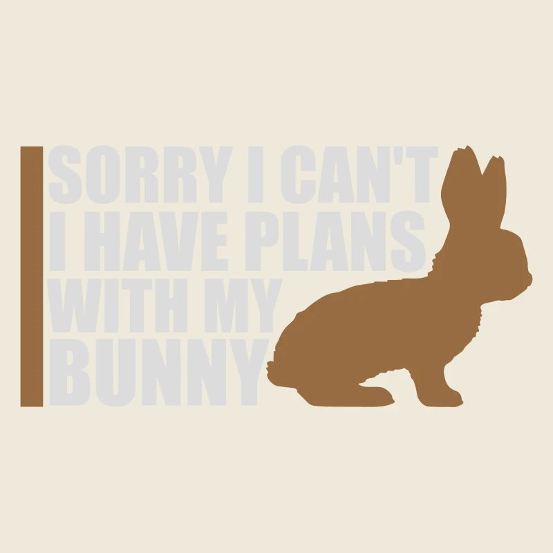 Désolé, je ne peux pas, j’ai des plans avec mon logo Bunny Hase