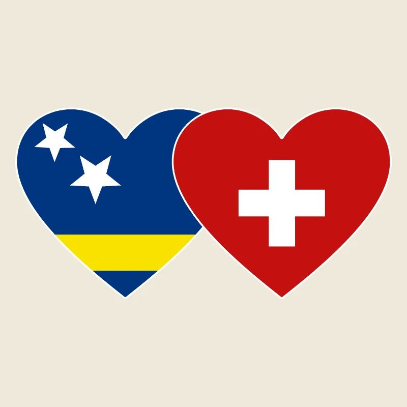 Curacao_Schweiz_Flagge_Herz