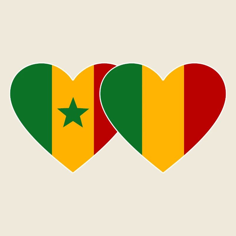 Senegal_Mali_Flagge_Herz