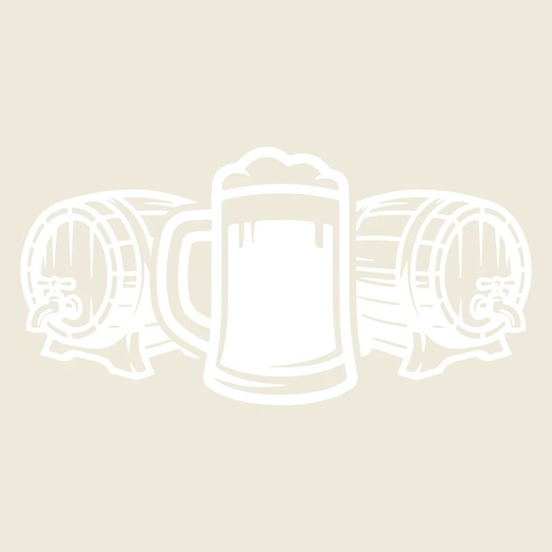 Bierfass Symbol Bier