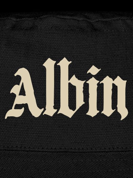 Abhin en écriture gothique