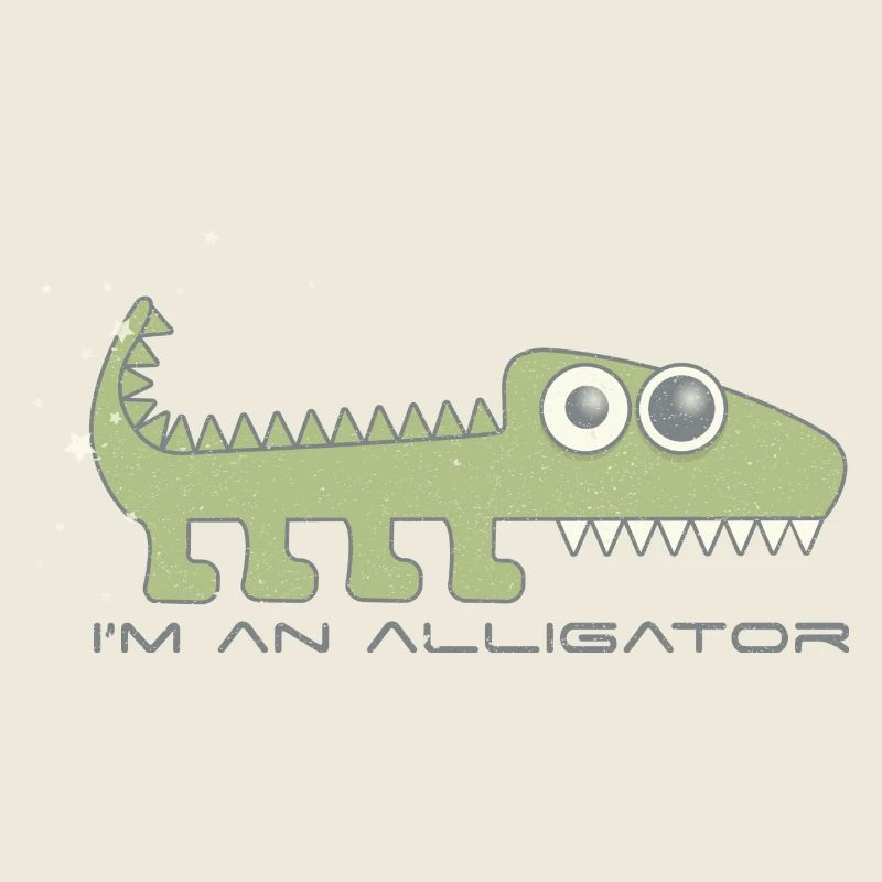 Ich bin ein Alligator
