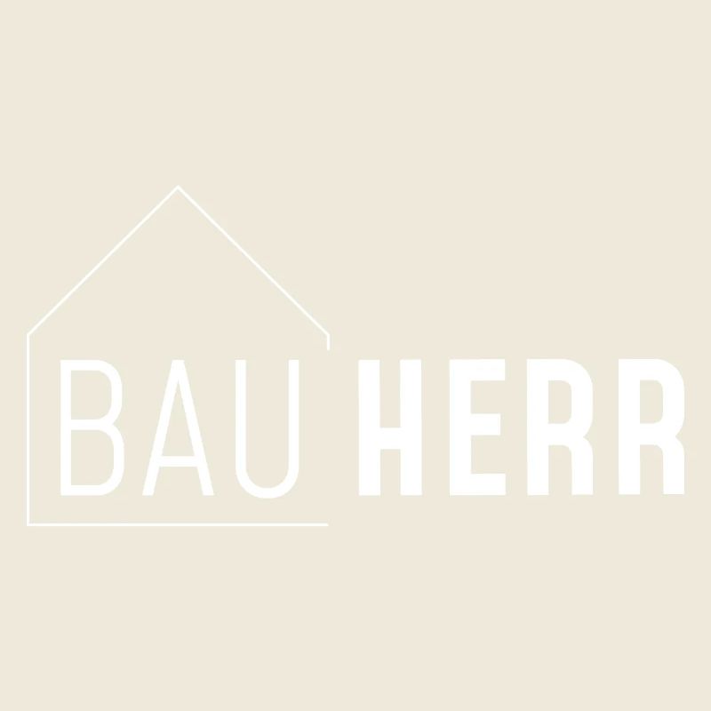 Bauherr mit Haus ohne Jahreszahl /hell