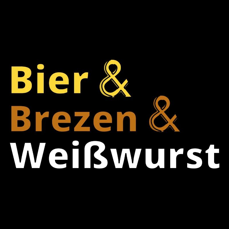 Bier, Brezen und Weisswurst - Bayern