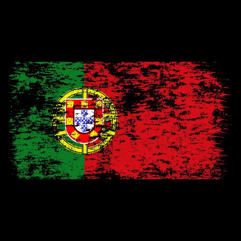 Drapeau du Portugal Utilisé Look Drapeau Portugais