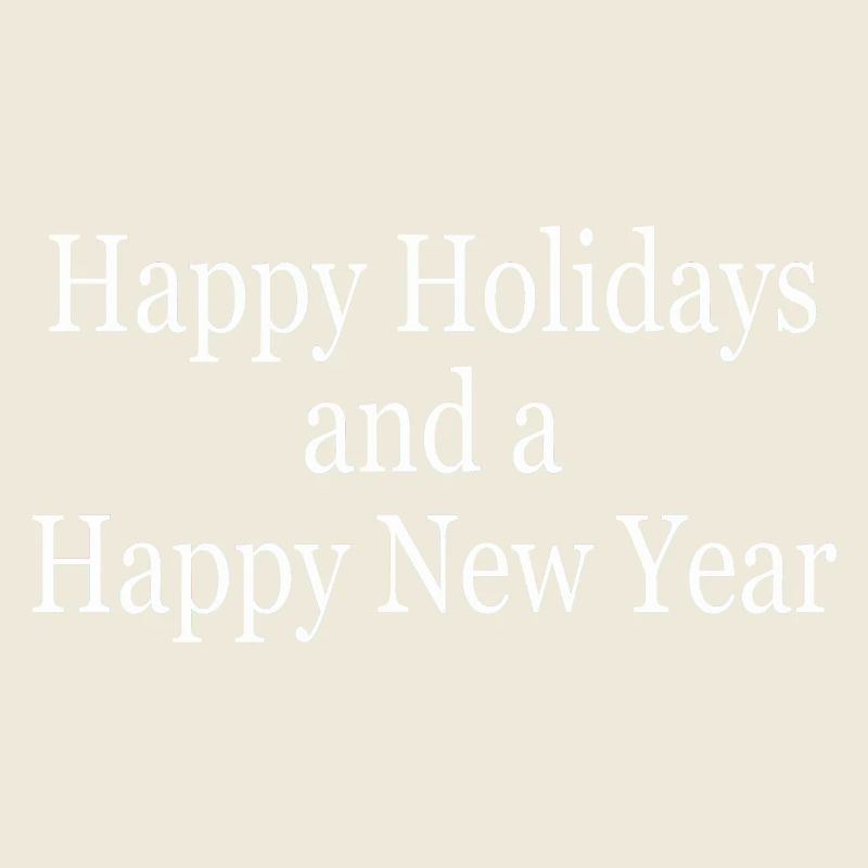 Joyeuses Fêtes et Bonne Année