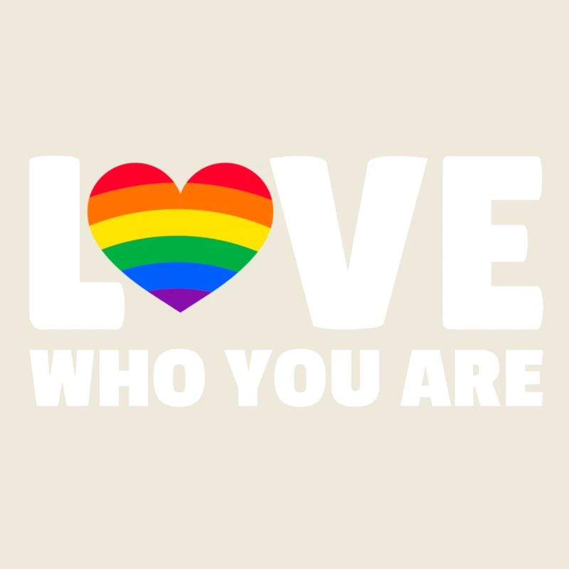 Lgbt. Liebe wer du bist