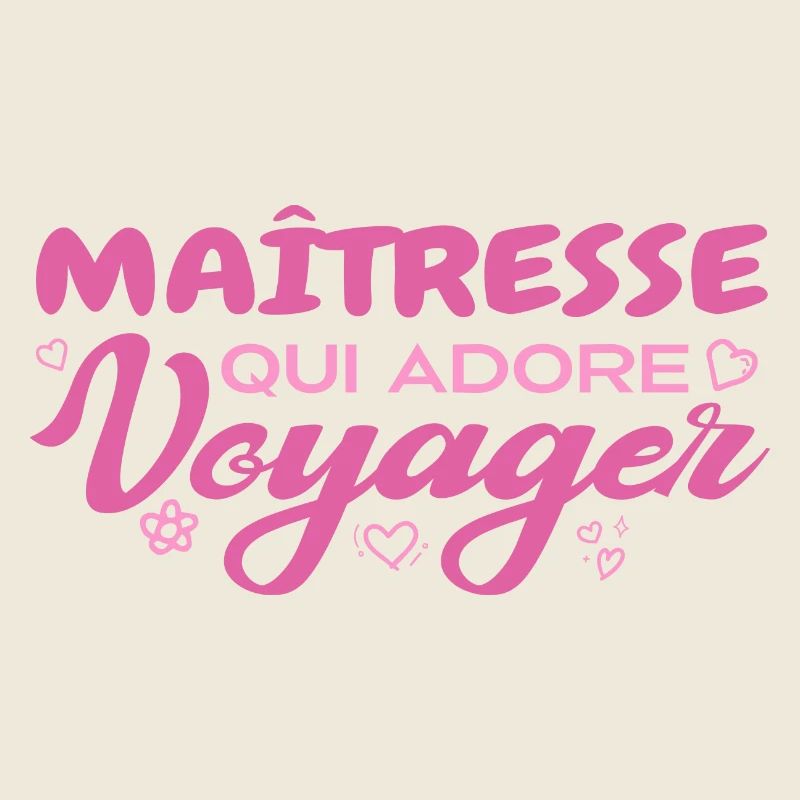 Maîtresse globe-trotteuse passionnée de voyages