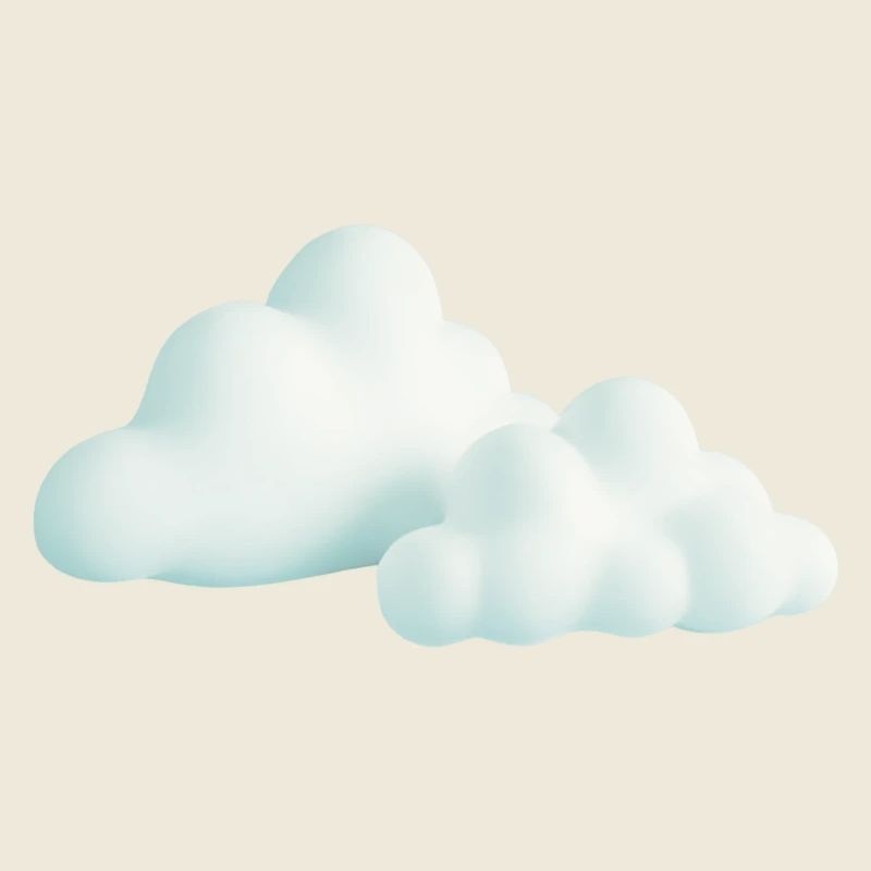 Wolkendesign Sonnenuntergangsfarben