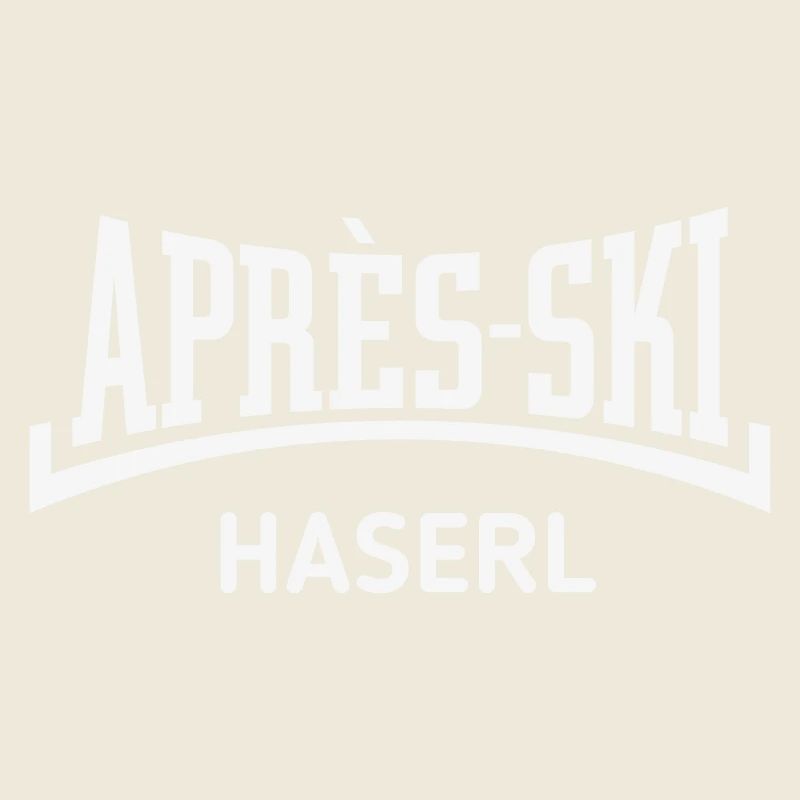 Après-Ski Haserl (Skihase / Konkav / White)