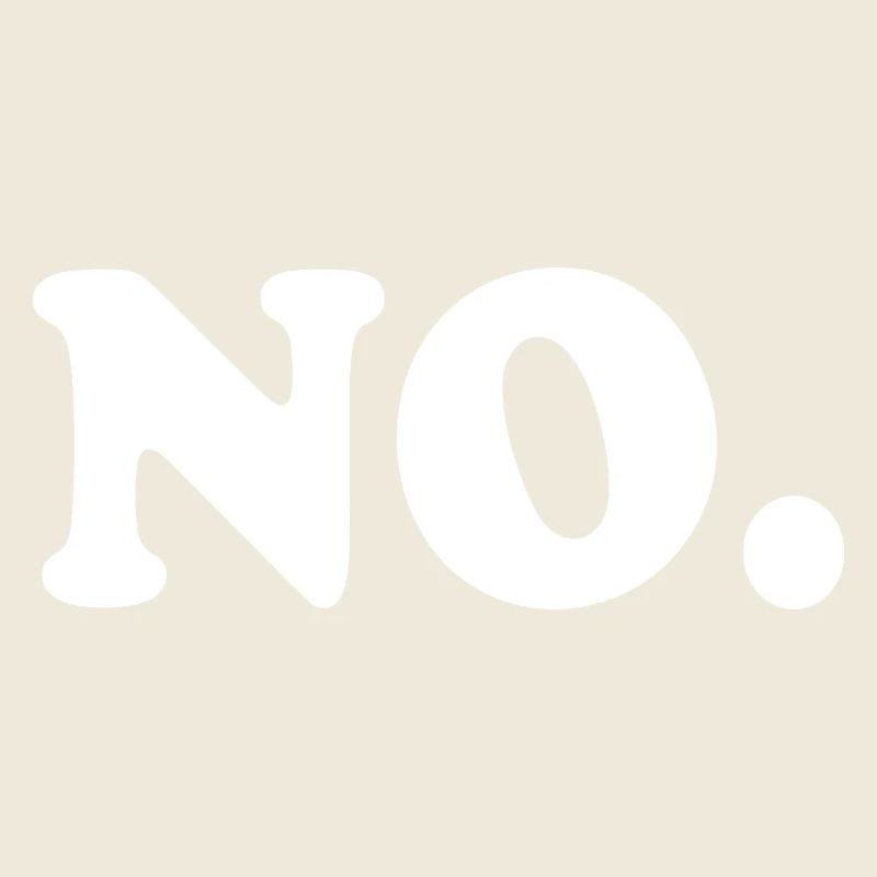 No