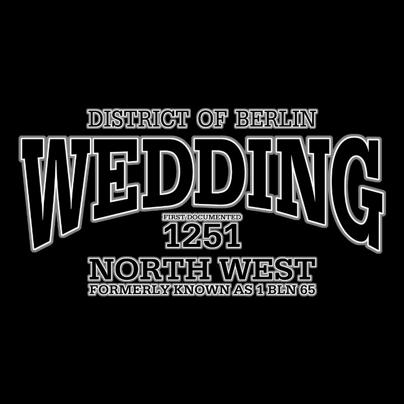 Mariage impression noire