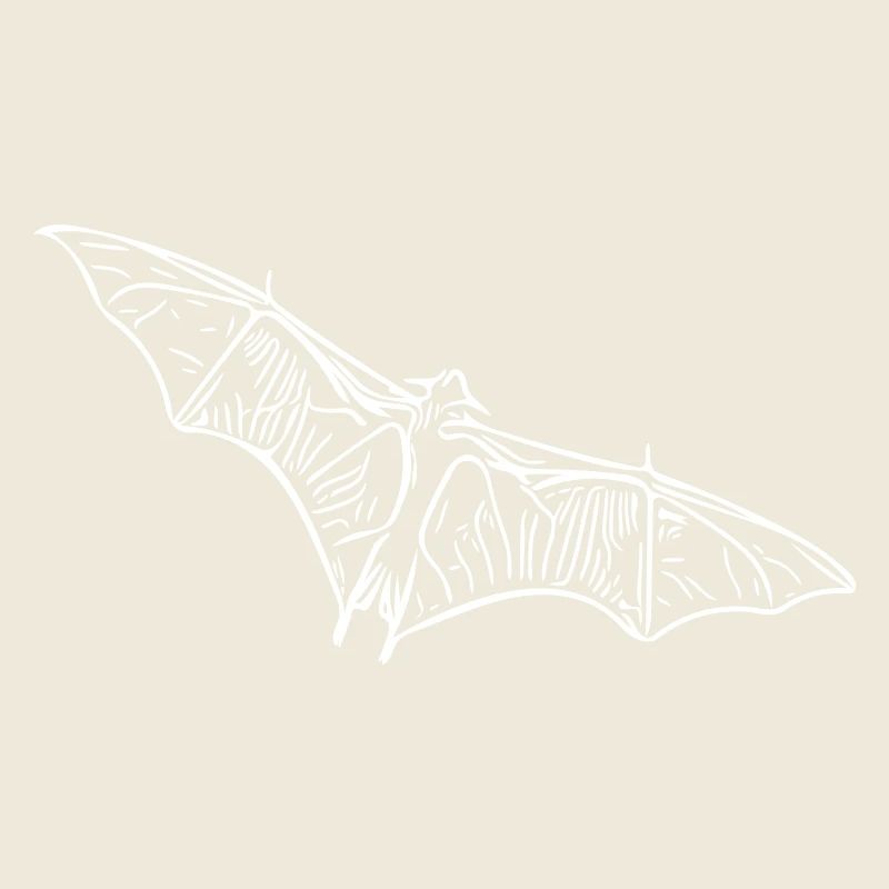 Fruit bat bat - vector style
