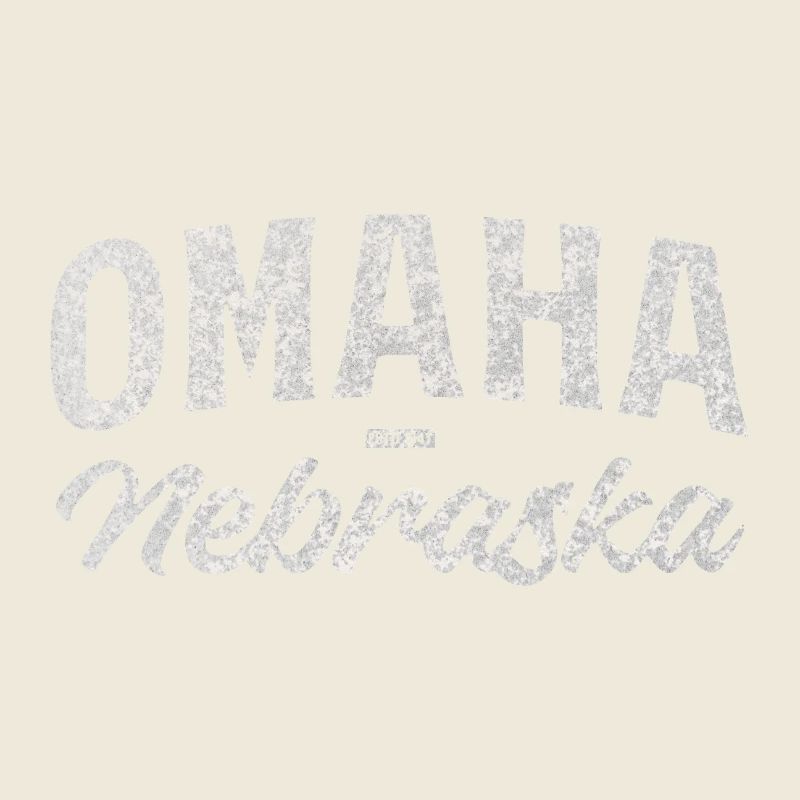 Omaha Nebraska Vintage Script Tee