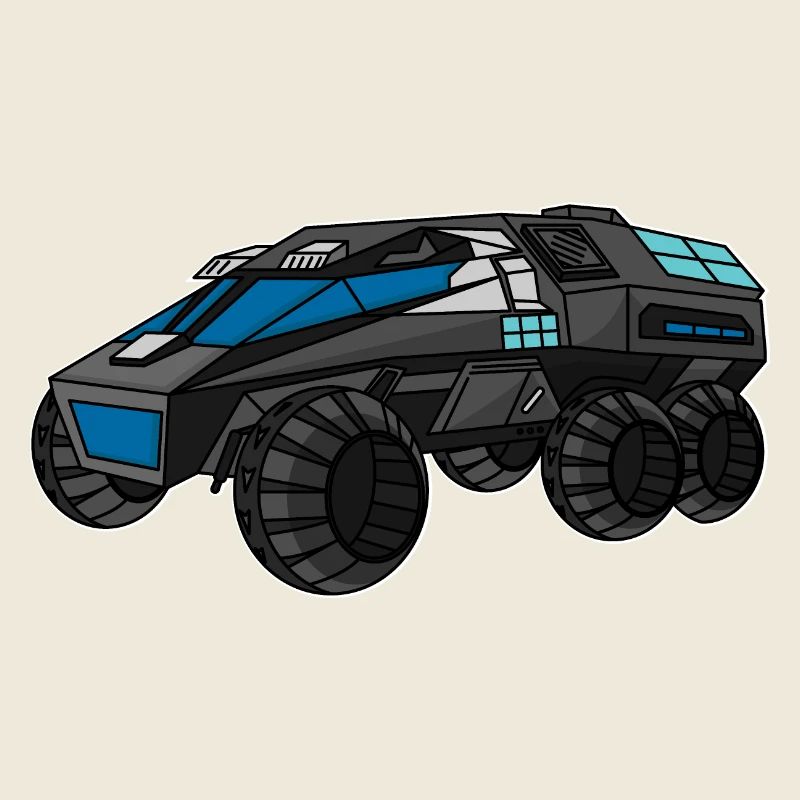 Mars Rover, Voiture spatiale, Voiture spatiale