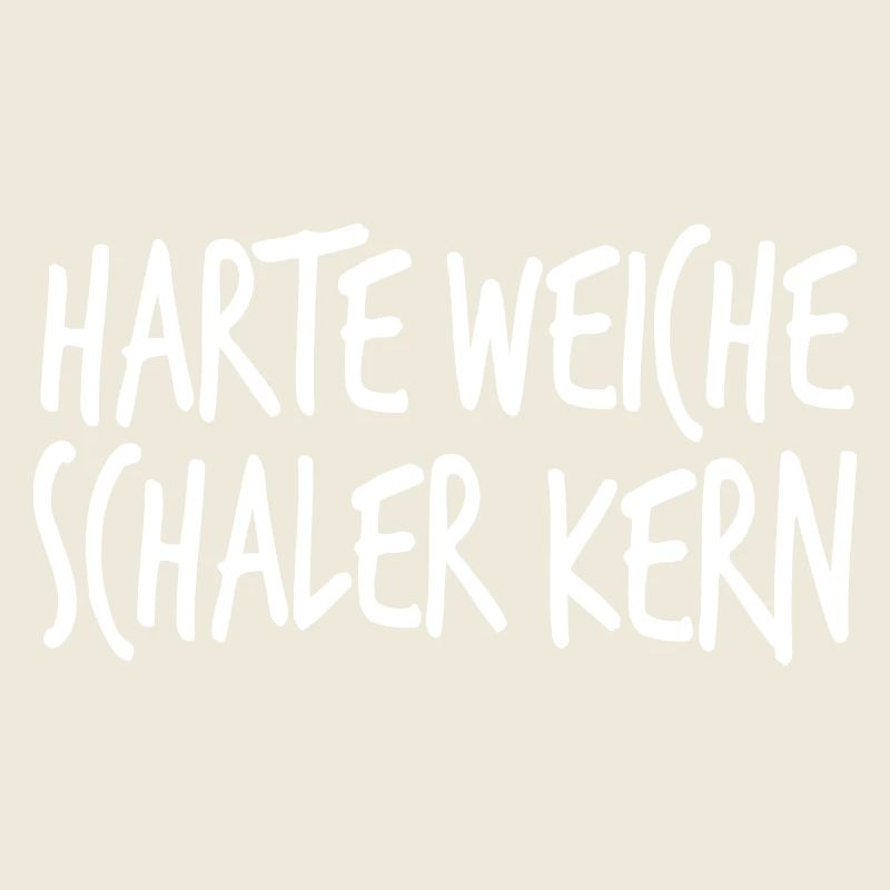 Harte Weiche Schaler Kern