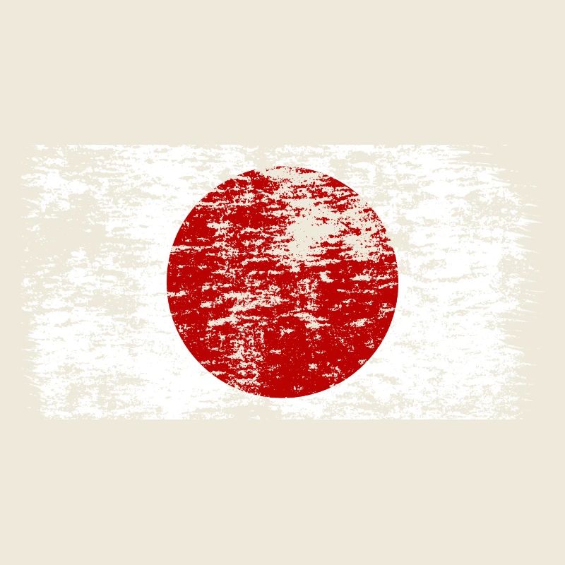 Drapeau du Japon utilisé Look Nihon drapeau japonais