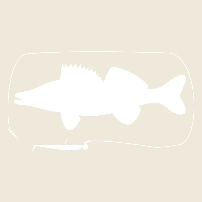 Pike-perch with softbait