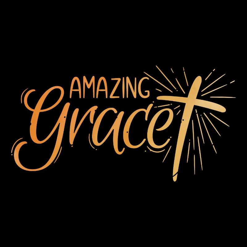Lettrage Amazing Grace