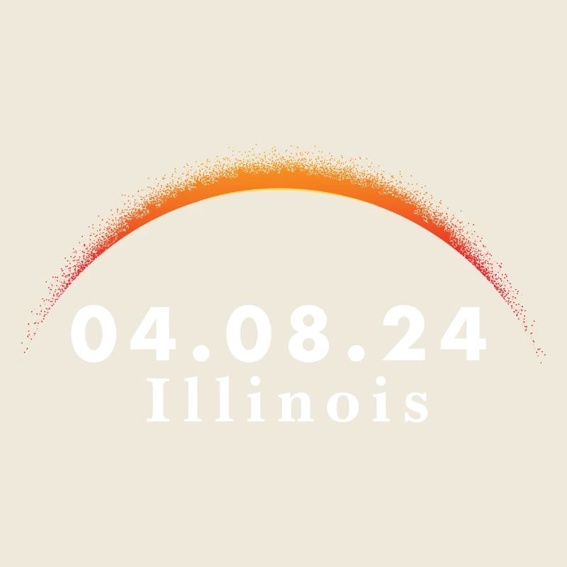 Total Solar Eclipse Path of Totality Illinois