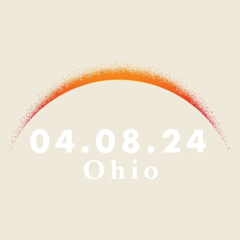 Total Solar Eclipse Path of Totality Ohio April 8