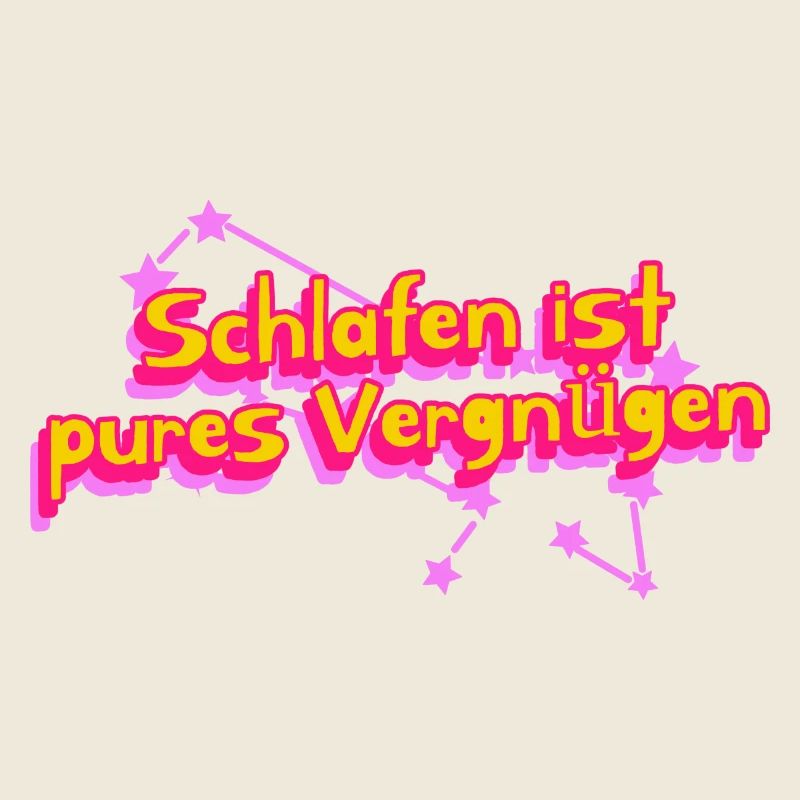 Pures Vergnügen des Schlafens