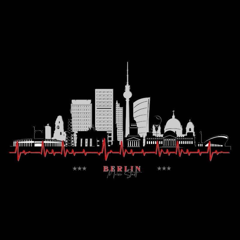 Berlin Design Geschenkidee skyline Berlin designed