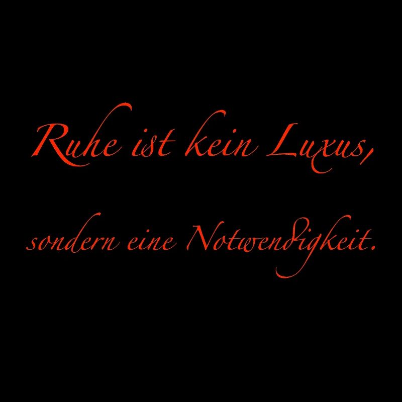 La tranquillité n’est pas un luxe