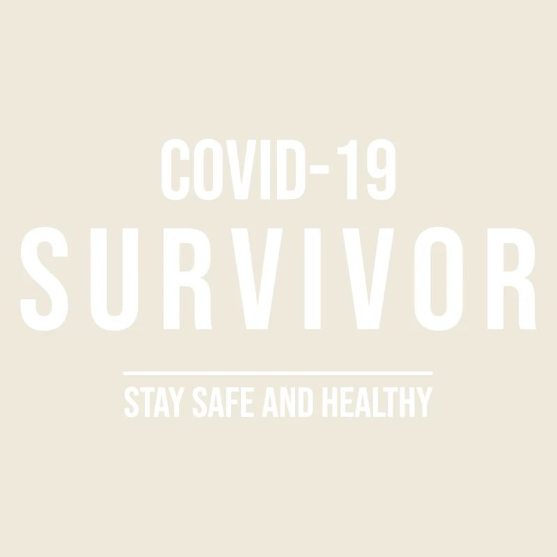 Cadeau design de survivant du coronavirus