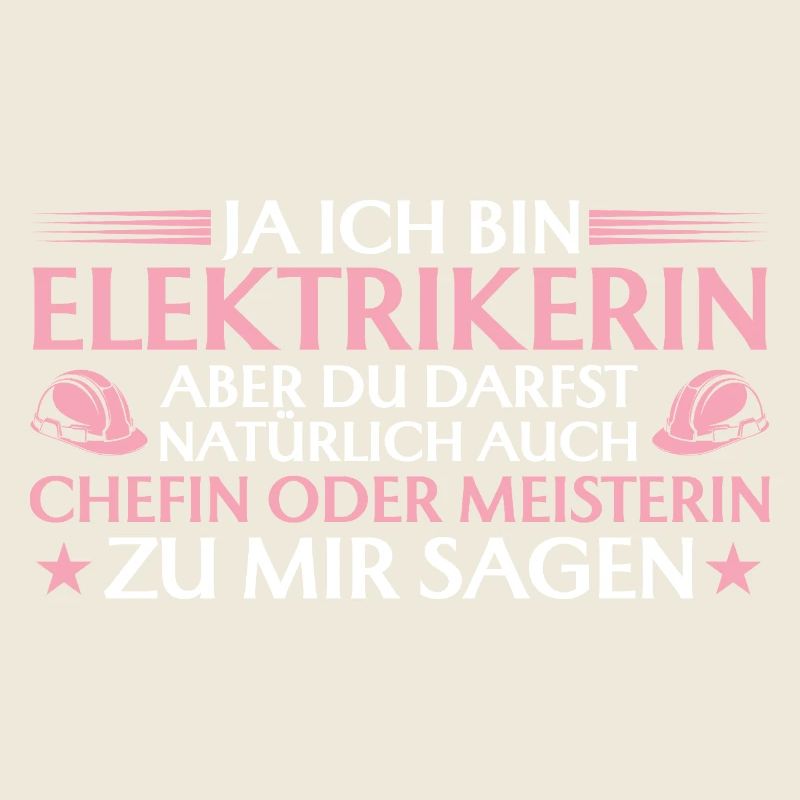 Elekterikerin Chefin oder Meisterin - Handwerkerin