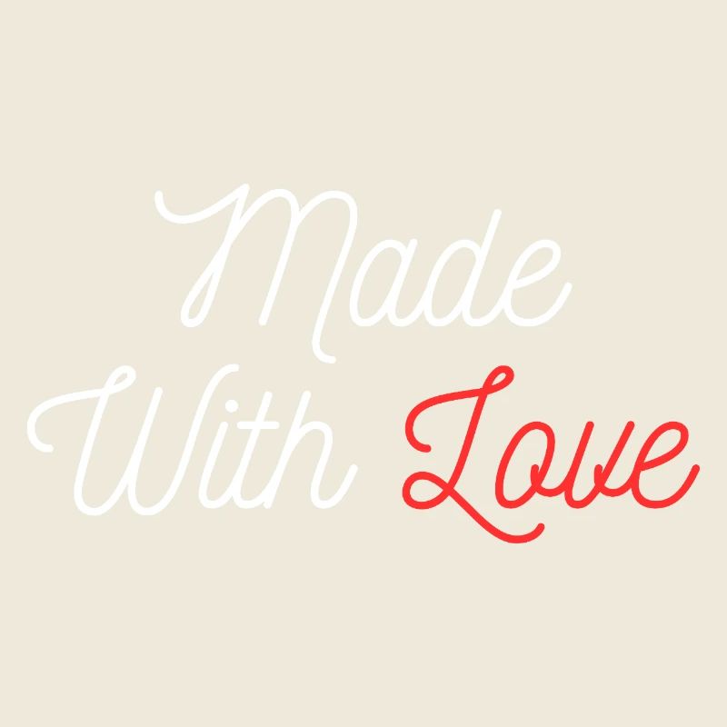 Fait avec amour Saint-Valentin