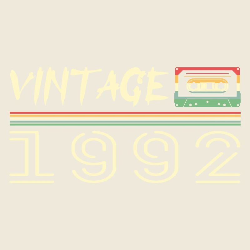 1992 Original 1992 Retro Birthday Gift 1992