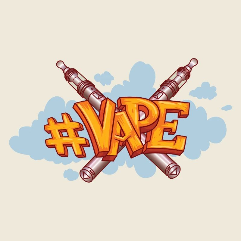Vaper avec de la fumée