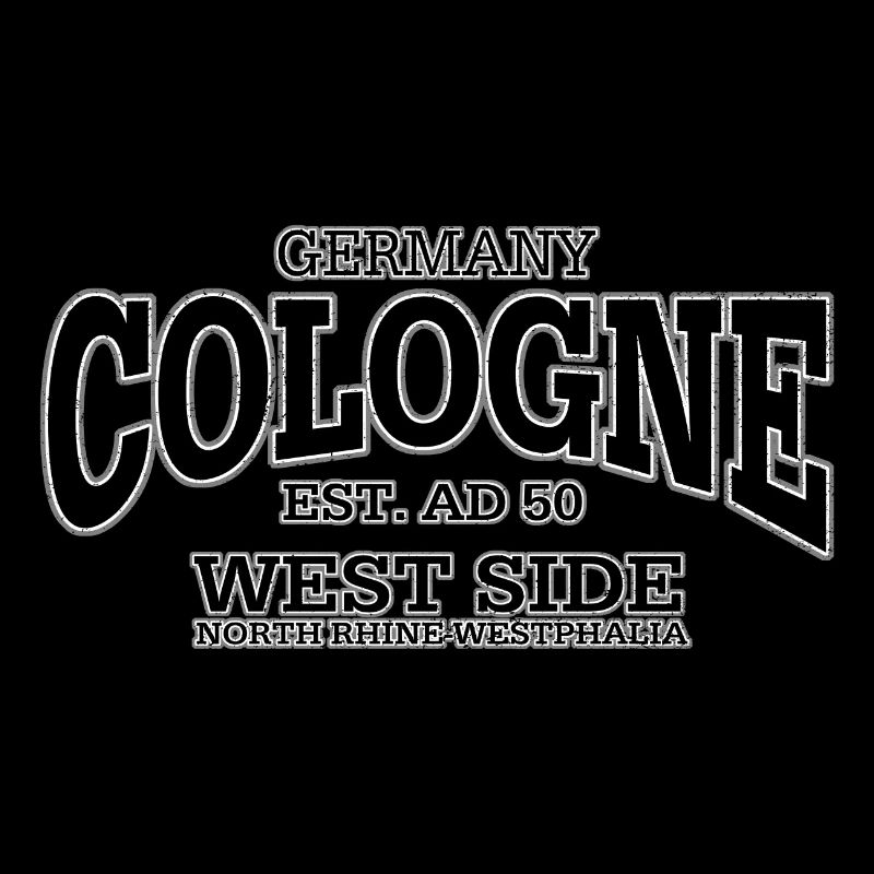 Köln Cologne (black oldstyle)