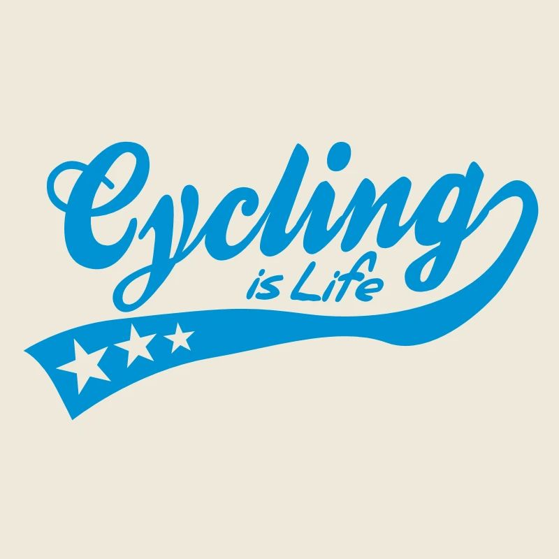 cycing is life - retro