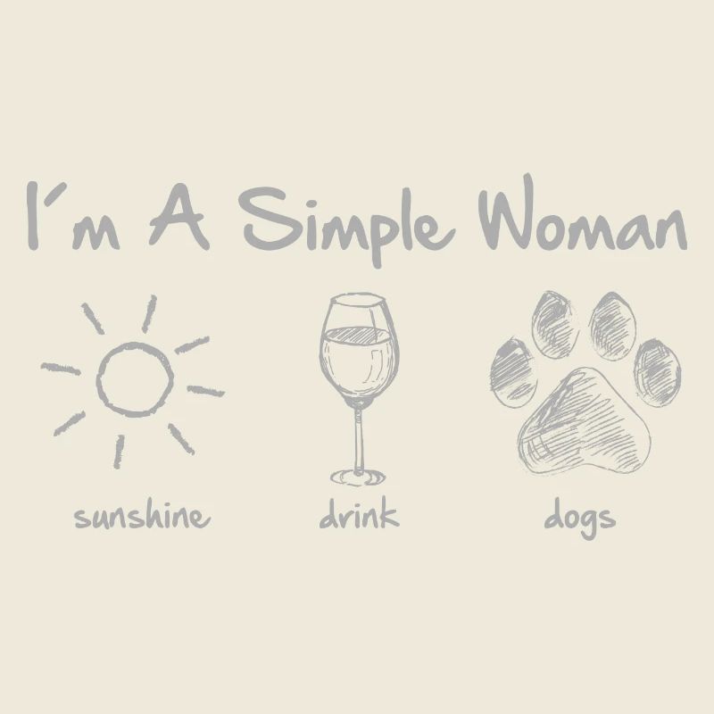 simple woman wine gray